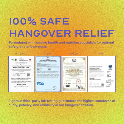 Revibe Anti Hangover & Recovery Pills - Box of 5 (Party & Liver Shield, Natural Alcohol Defense)