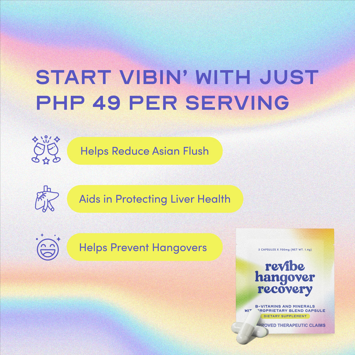 Hangover Recovery Pills (Box of 10) – Revibe